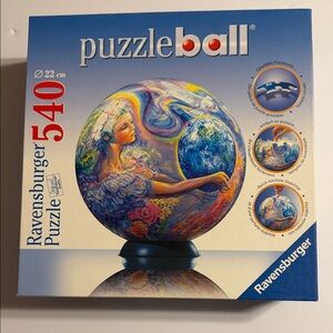 Ravensburger Angel Colorful Puzzleball with 540 Pieces. 3D
